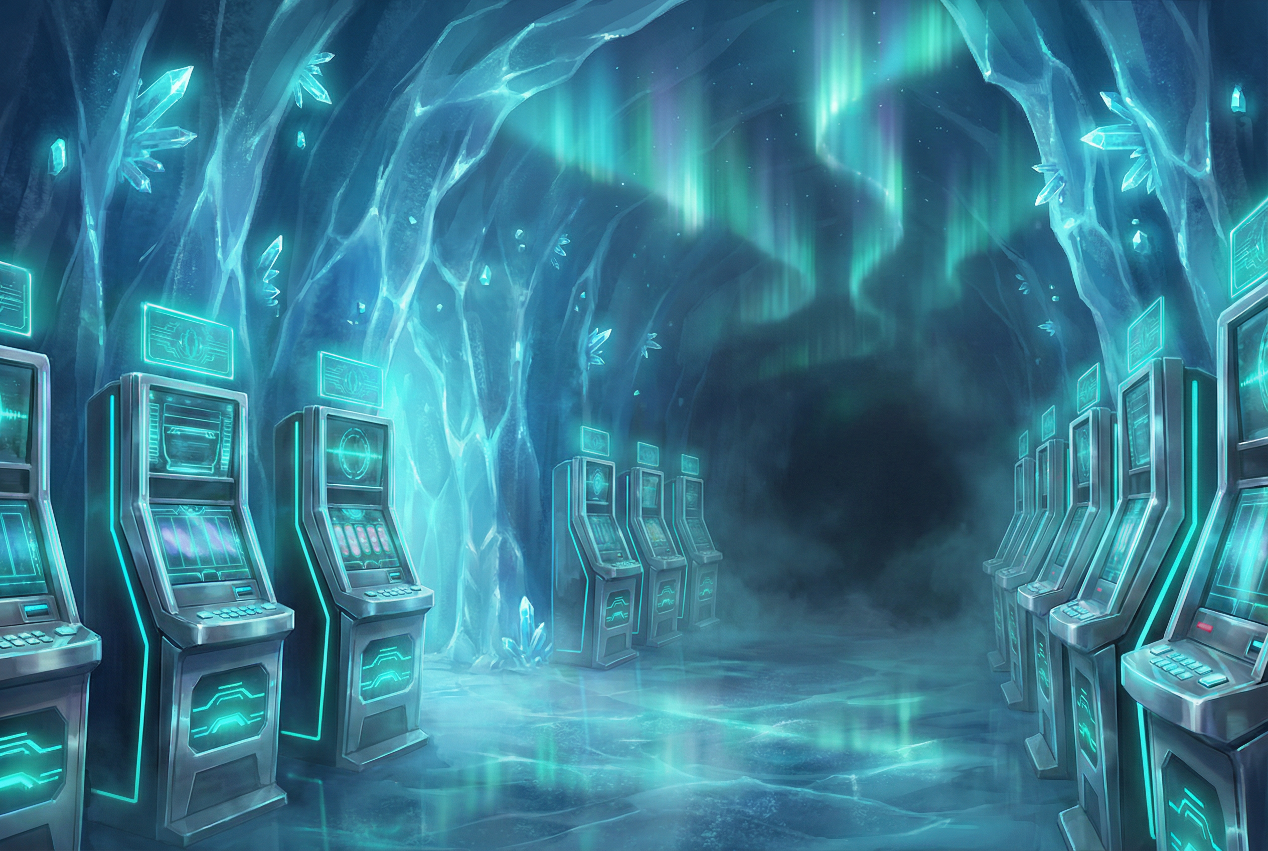 pg模拟器 电子老虎机冰窟 - 高频爆分极地角子机